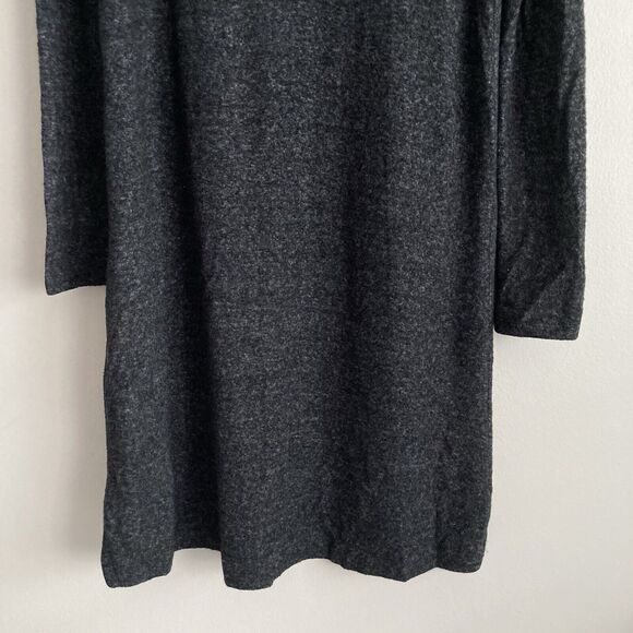 Anthropologie Saturday Sunday Dress Size Small Gray Cowl Neck Long Sleeve Soft - Picture 4 of 6